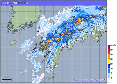 GNSS Meteorology for Disastrous Rainfalls in 2017–2019 Summer in SW Japan: A New Approach Utilizing Atmospheric Delay Gradients